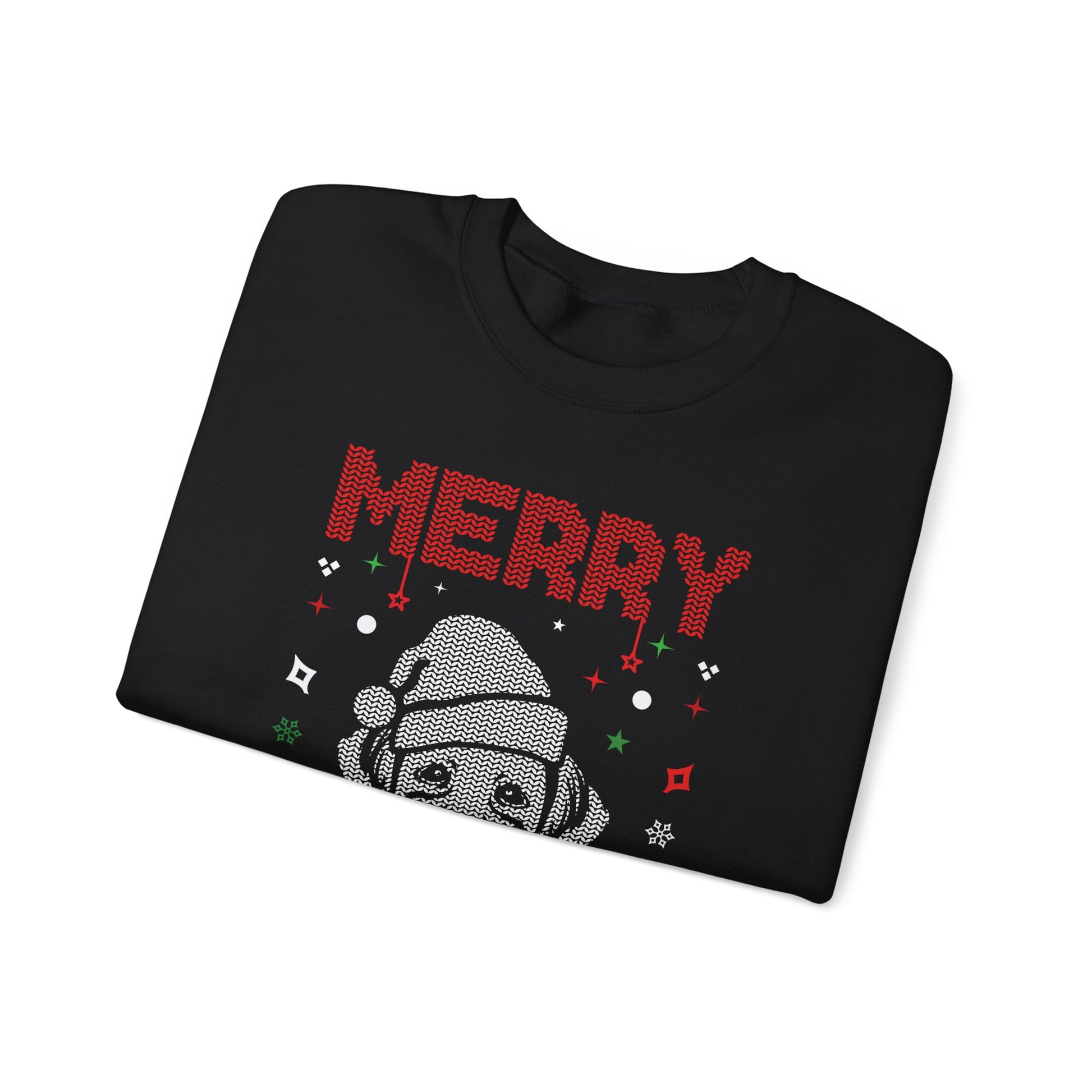 Merry WOOFMAS - Unisex Heavy Blend™ Crewneck Sweatshirt - OCDandApparel