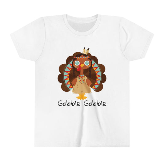 Native American Turkey - Youth Short Sleeve Tee - OCDandApparel