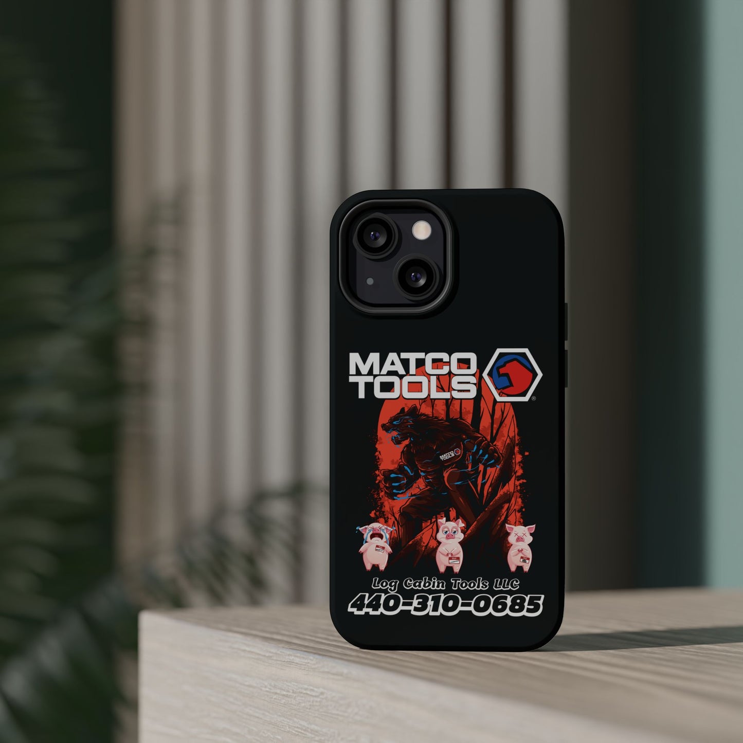 Iphone - MagSafe Tough Cases - Log Cabin Tools - OCDandApparel