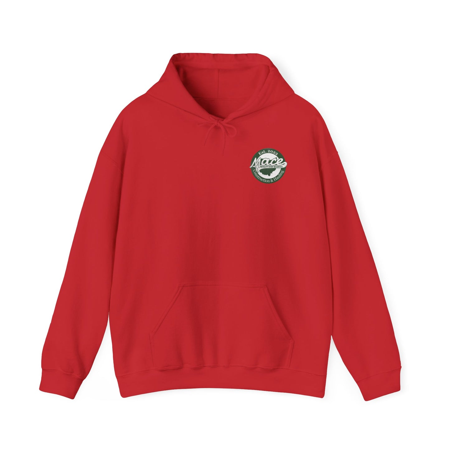 Mace Construction & Hauling - Unisex Heavy Blend™ Hooded Sweatshirt - OCDandApparel