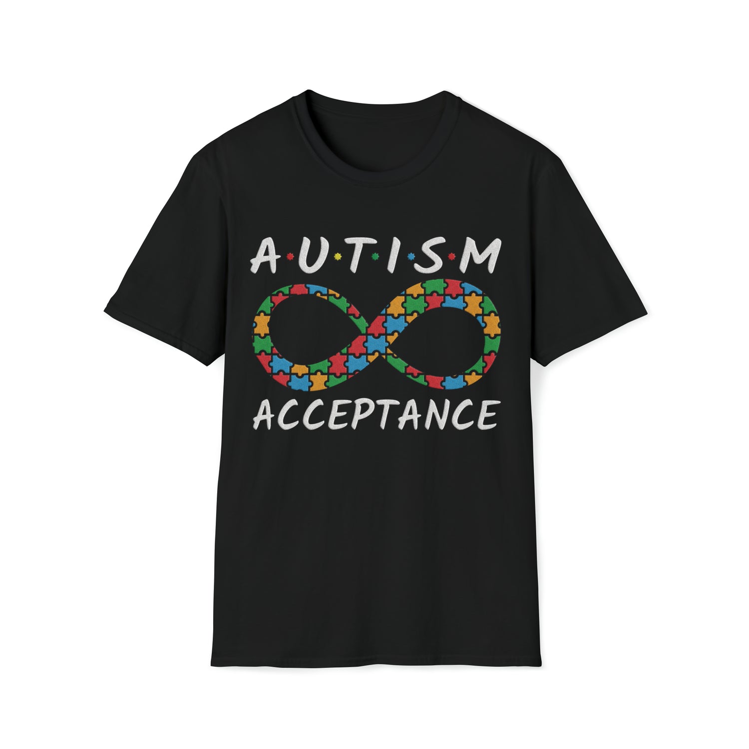 AUTISM ACCEPTANCE - Unisex Softstyle T-Shirt - OCDandApparel