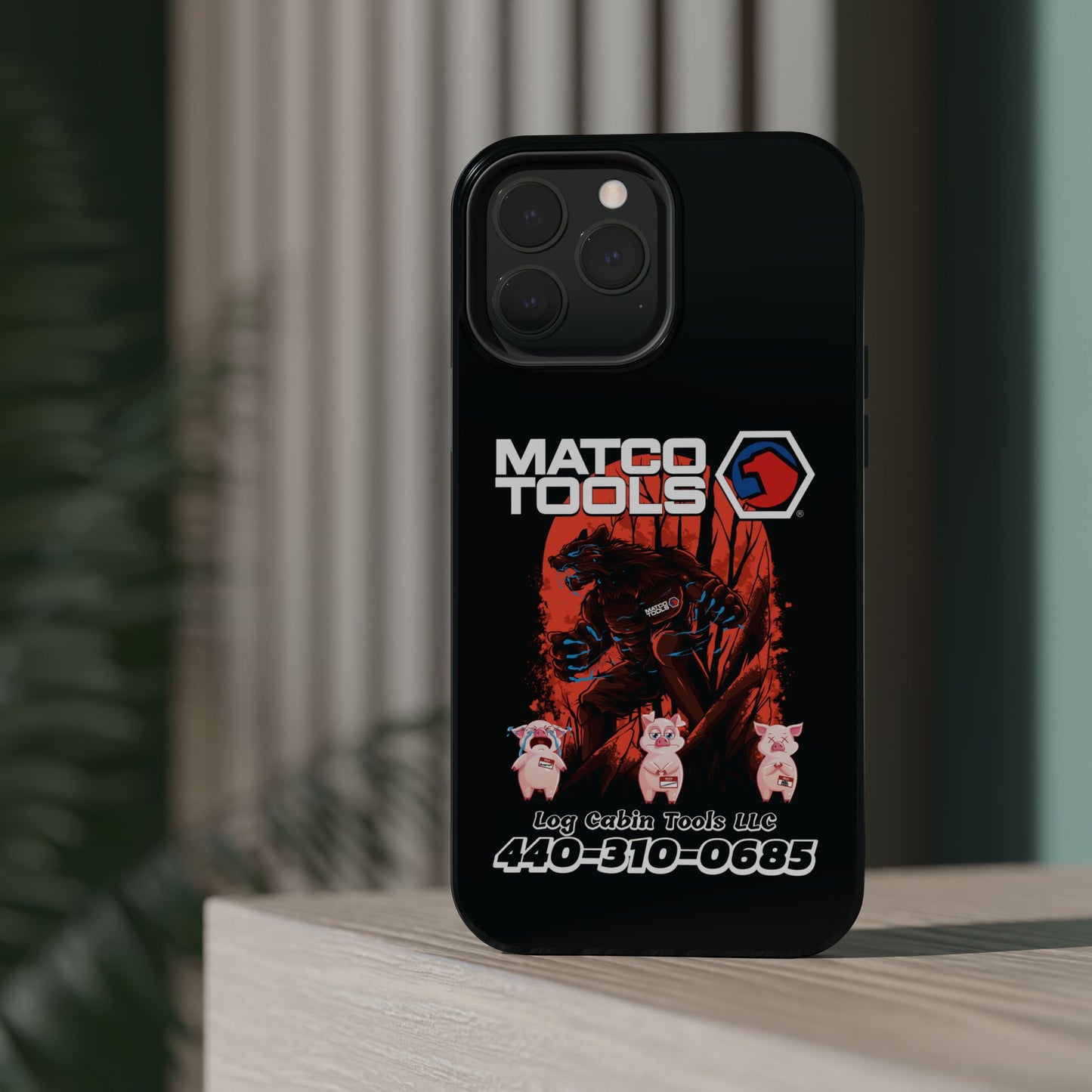 Iphone - MagSafe Tough Cases - Log Cabin Tools - OCDandApparel