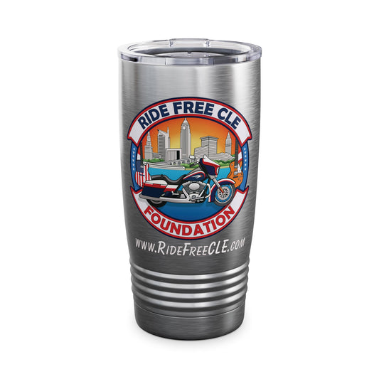 Ride Free CLE Foundation 20oz Tumbler - Perfect for Riders & Outdoor Enthusiasts - OCDandApparel