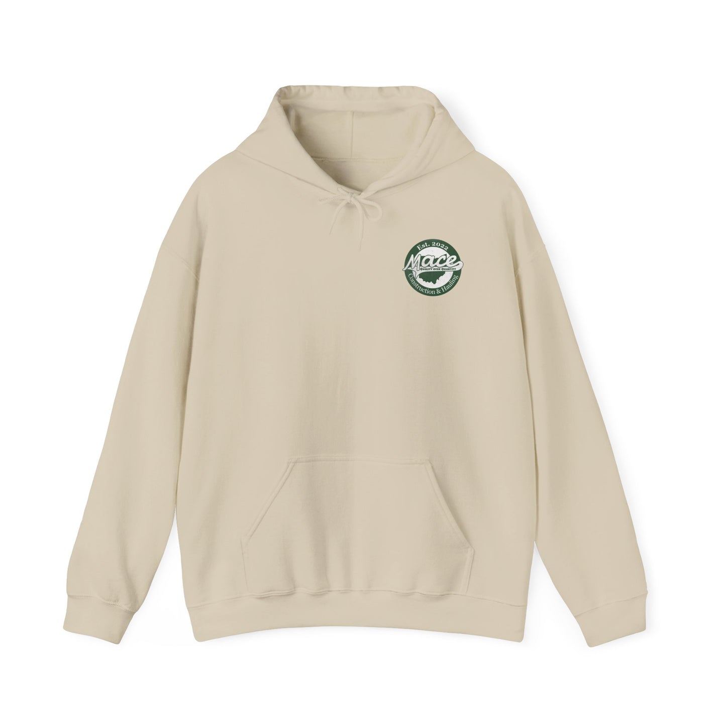 Mace Construction & Hauling - Unisex Heavy Blend™ Hooded Sweatshirt - OCDandApparel