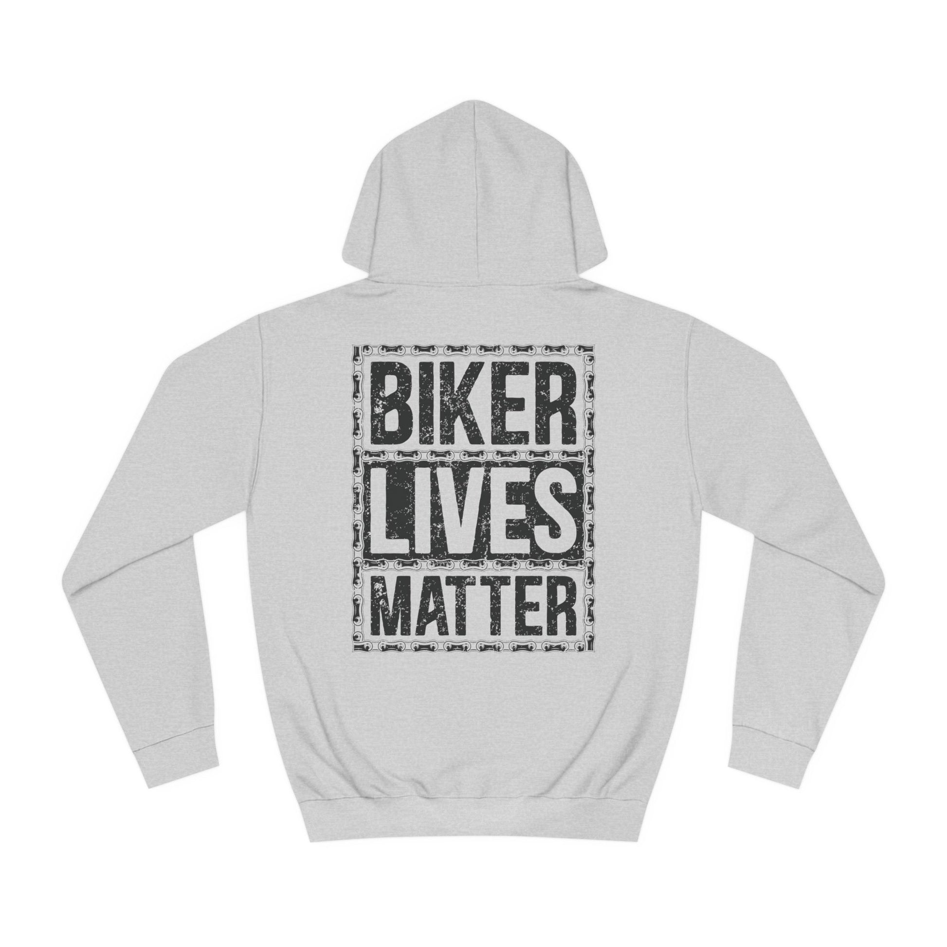Biker Lives Matter - Unisex College Hoodie - OCDandApparel