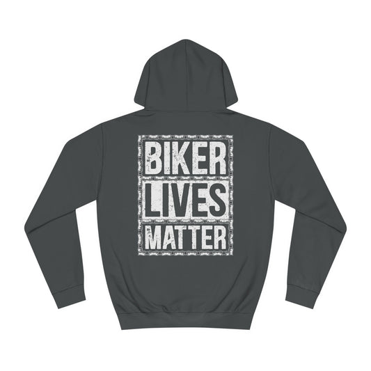 Biker Lives Matter - Unisex College Hoodie - OCDandApparel