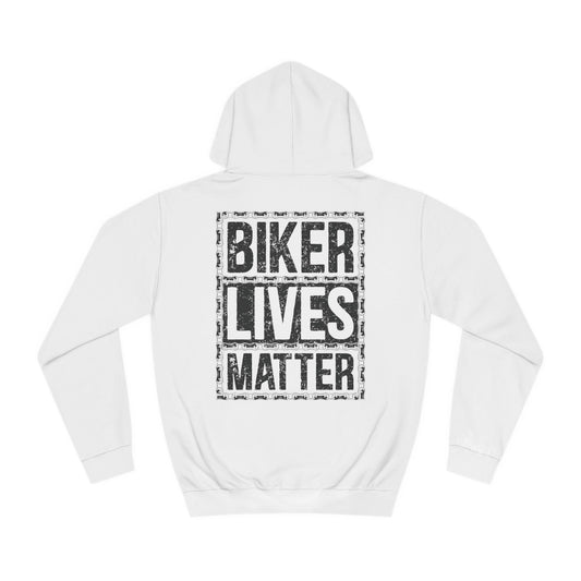 Biker Lives Matter - Unisex College Hoodie - OCDandApparel
