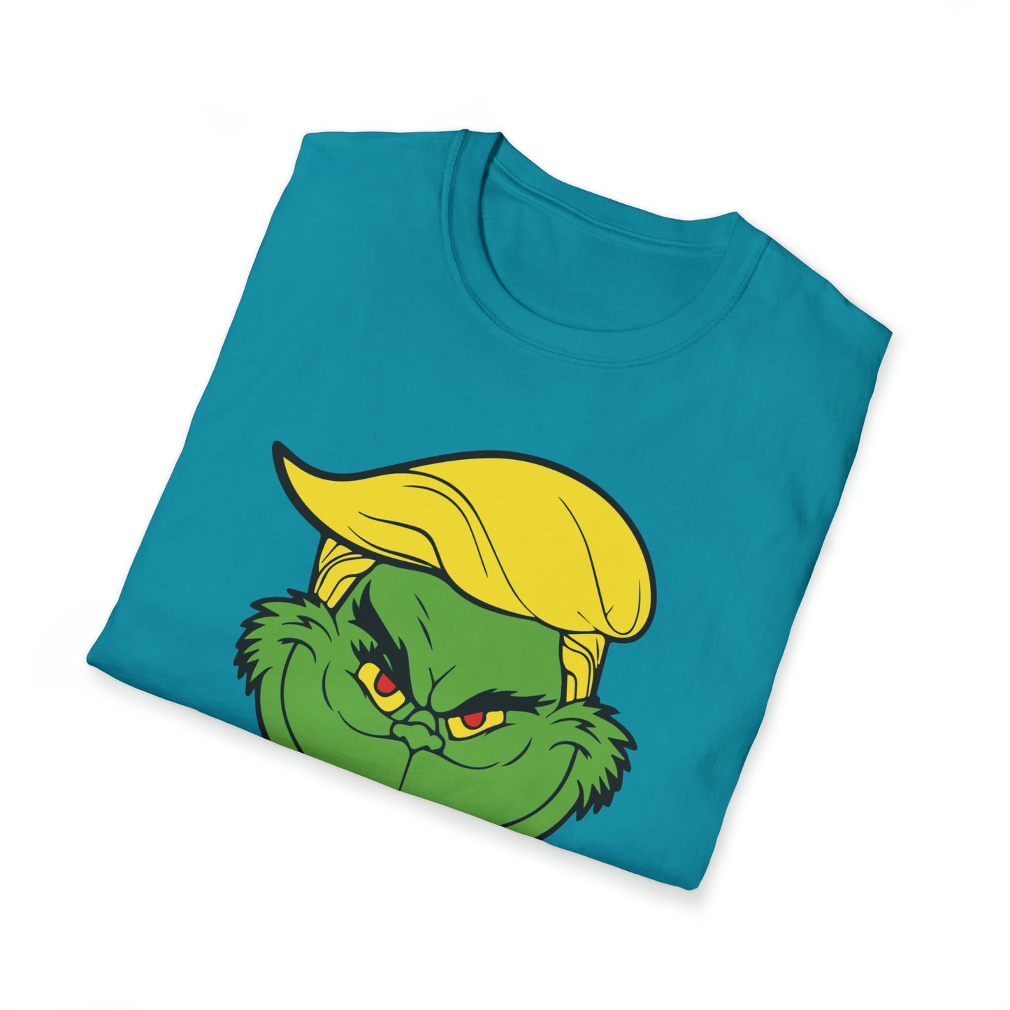 Christmas Great Again Grinchy - Unisex Softstyle T-Shirt - OCDandApparel