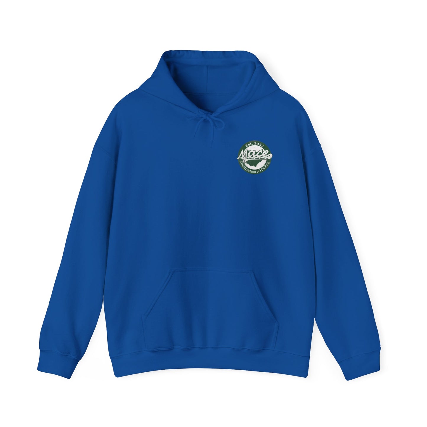 Mace Construction & Hauling - Unisex Heavy Blend™ Hooded Sweatshirt - OCDandApparel