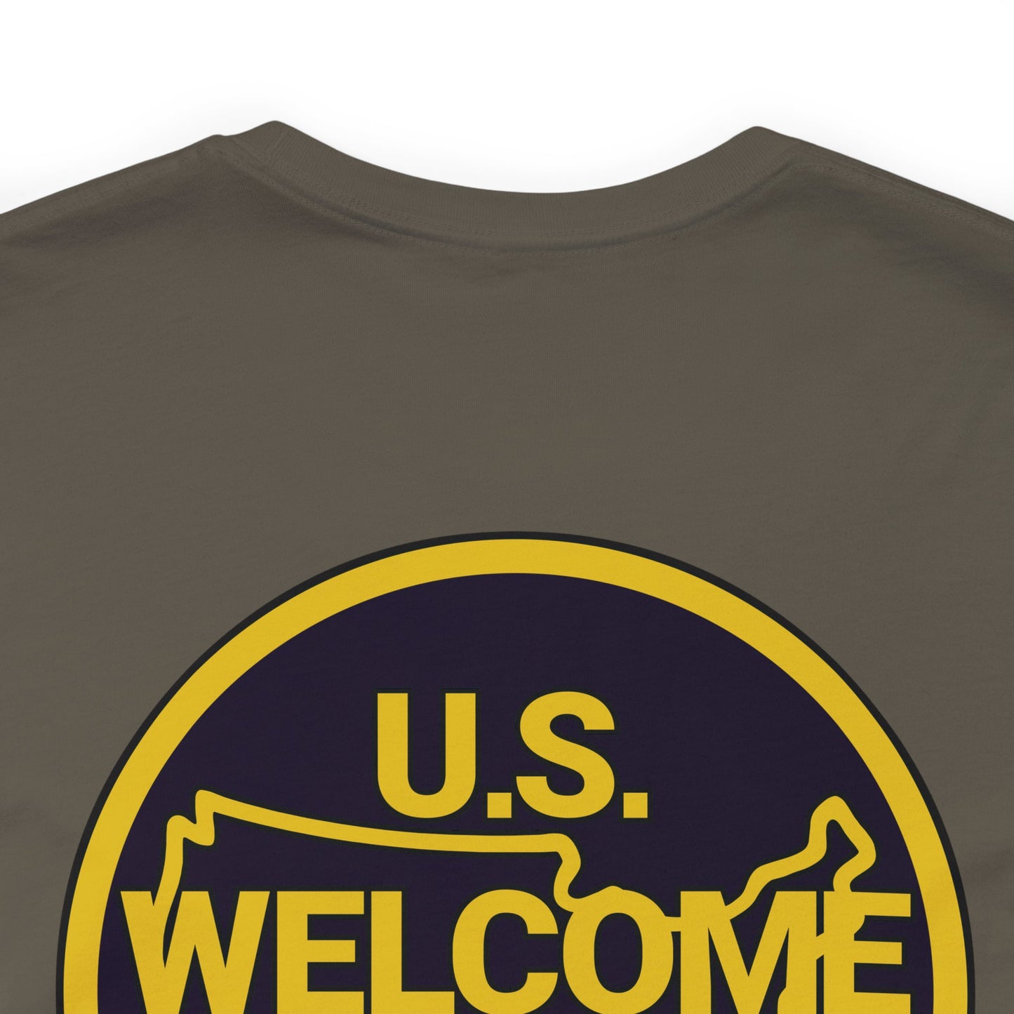US Welcome Patrol Parody - Unisex Jersey Short Sleeve Tee - OCDandApparel