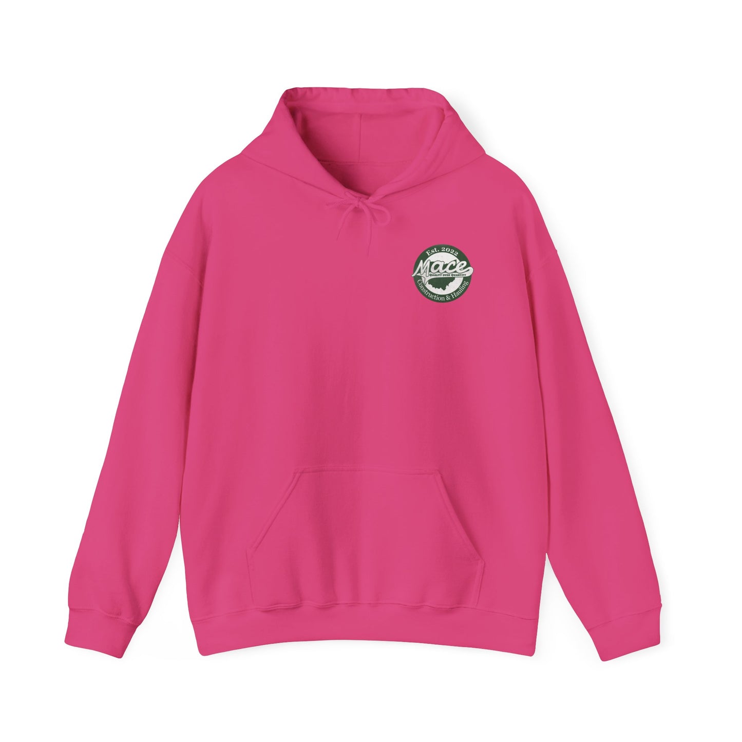 Mace Construction & Hauling - Unisex Heavy Blend™ Hooded Sweatshirt - OCDandApparel