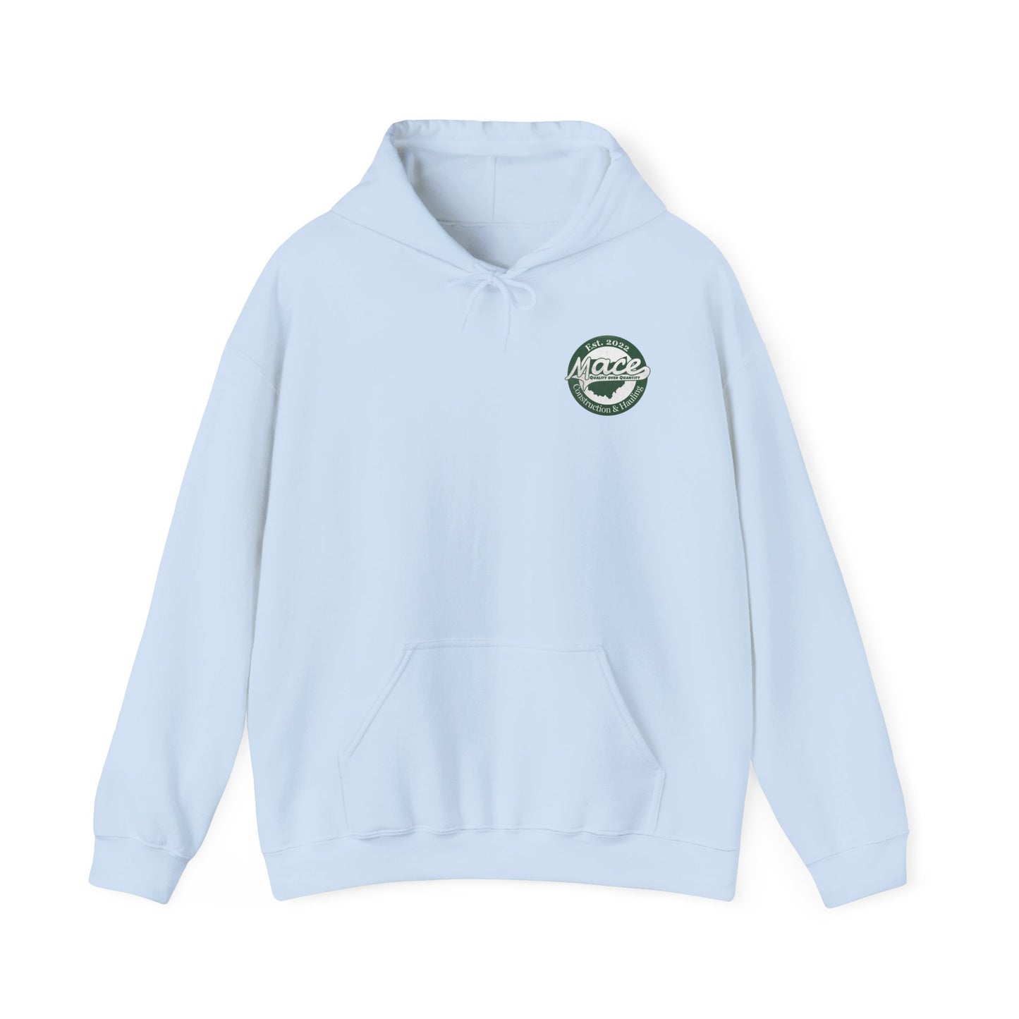 Mace Construction & Hauling - Unisex Heavy Blend™ Hooded Sweatshirt - OCDandApparel