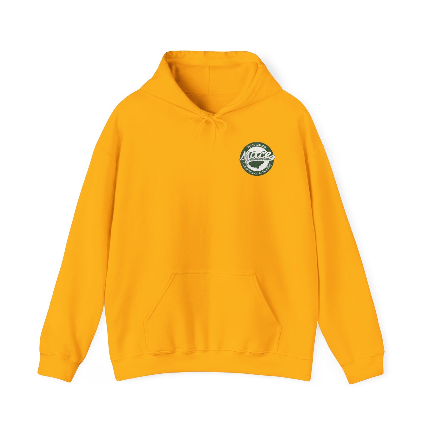 Mace Construction & Hauling - Unisex Heavy Blend™ Hooded Sweatshirt - OCDandApparel