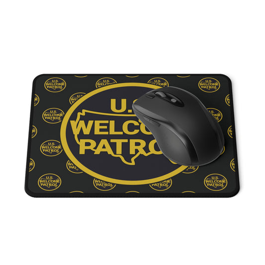 US Welcome Patrol Parody - Non-Slip Mouse Pads - OCDandApparel