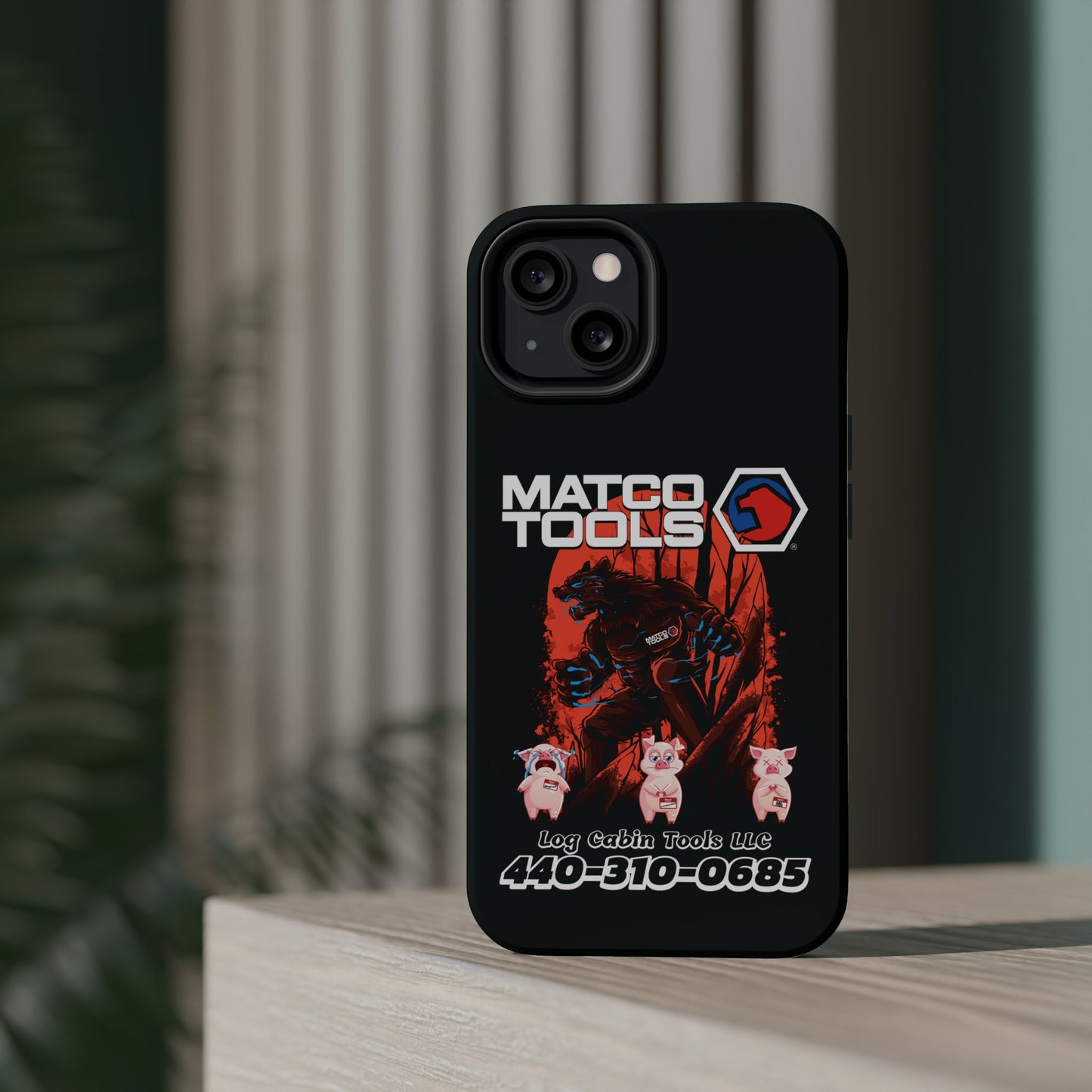 Iphone - MagSafe Tough Cases - Log Cabin Tools - OCDandApparel