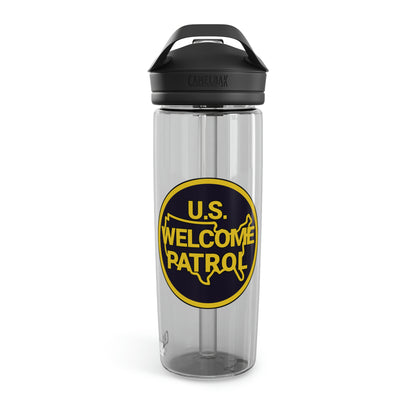 US Welcome Patrol Parody - CamelBak Eddy®  Water Bottle, 20oz5oz - OCDandApparel