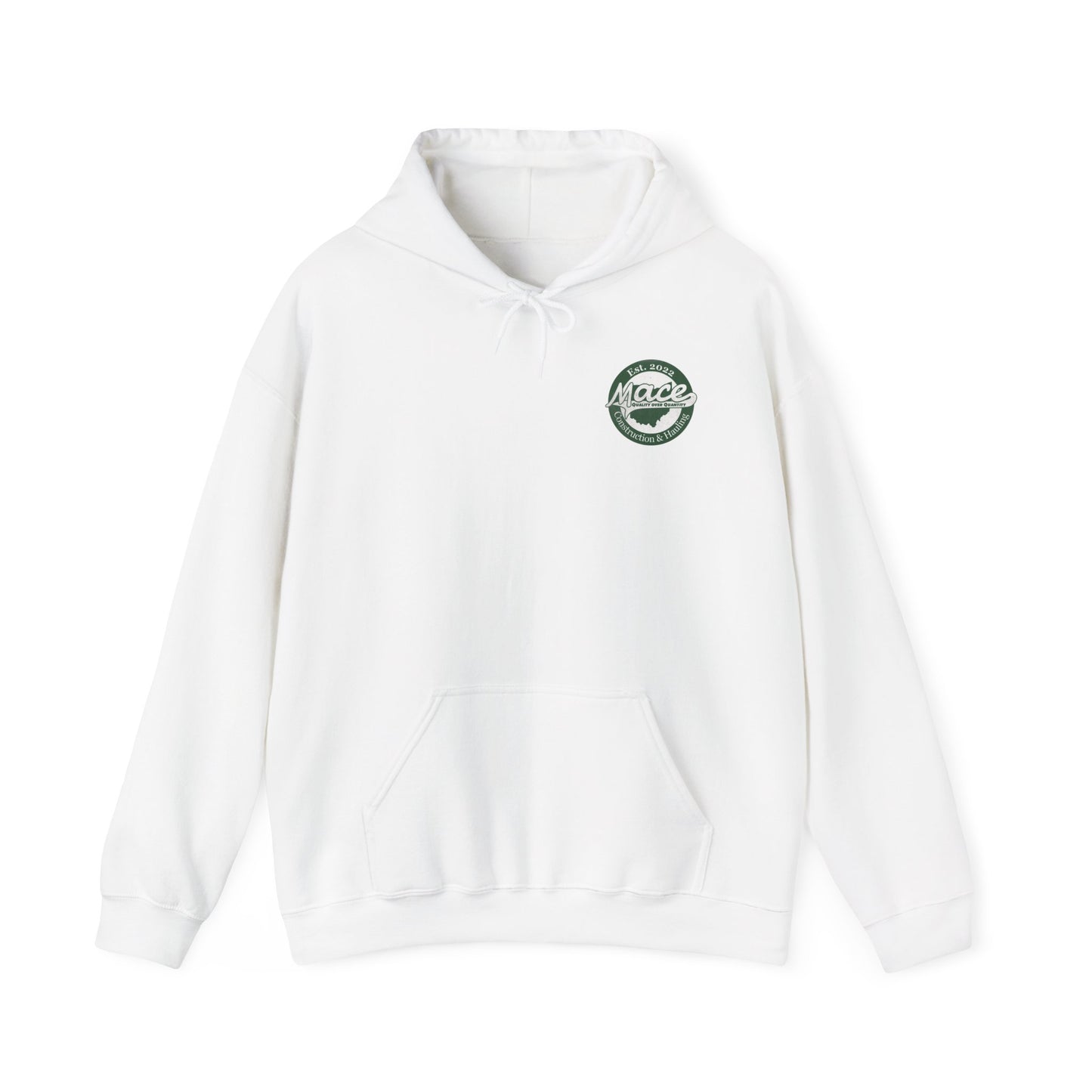Mace Construction & Hauling - Unisex Heavy Blend™ Hooded Sweatshirt - OCDandApparel