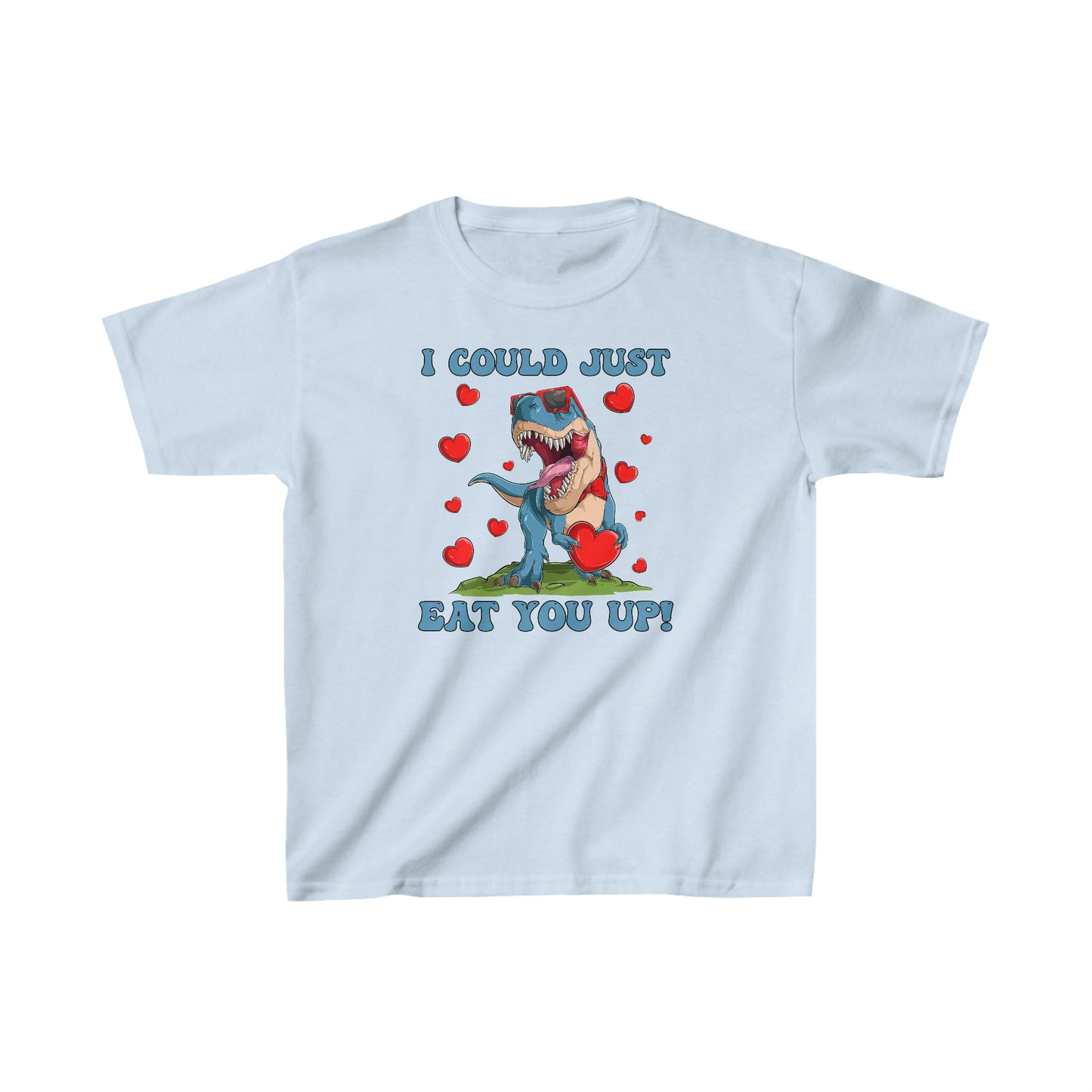 I Could Just Eat You UP T-Rex - Kids Heavy Cotton™ Tee - OCDandApparel