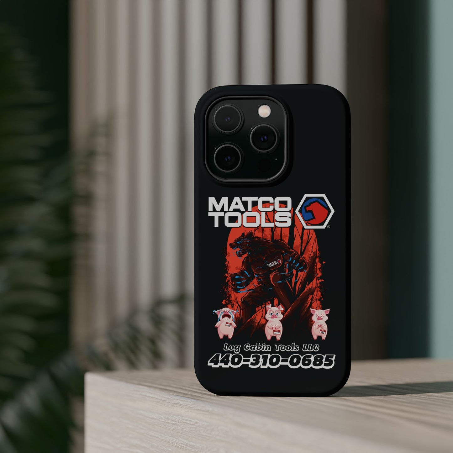 Iphone - MagSafe Tough Cases - Log Cabin Tools - OCDandApparel