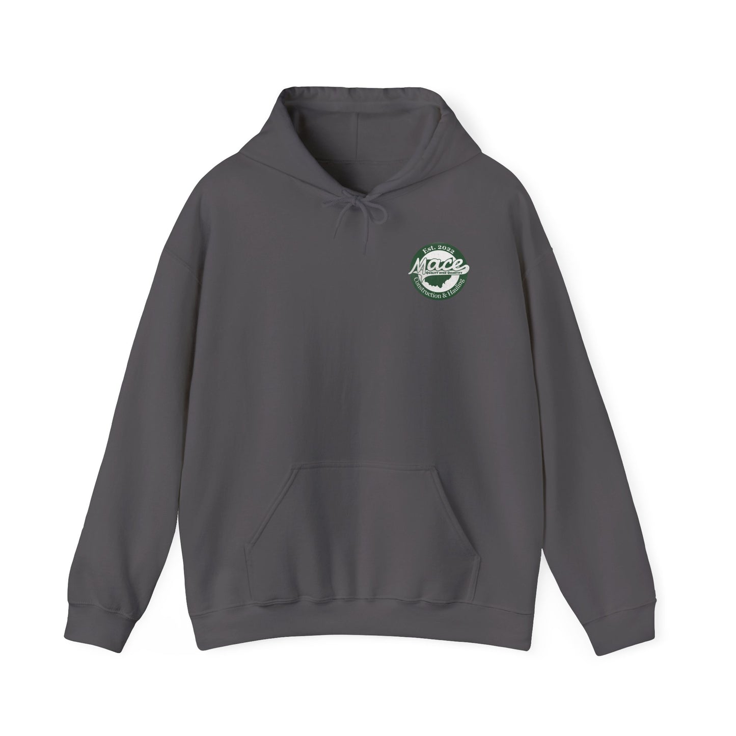 Mace Construction & Hauling - Unisex Heavy Blend™ Hooded Sweatshirt - OCDandApparel