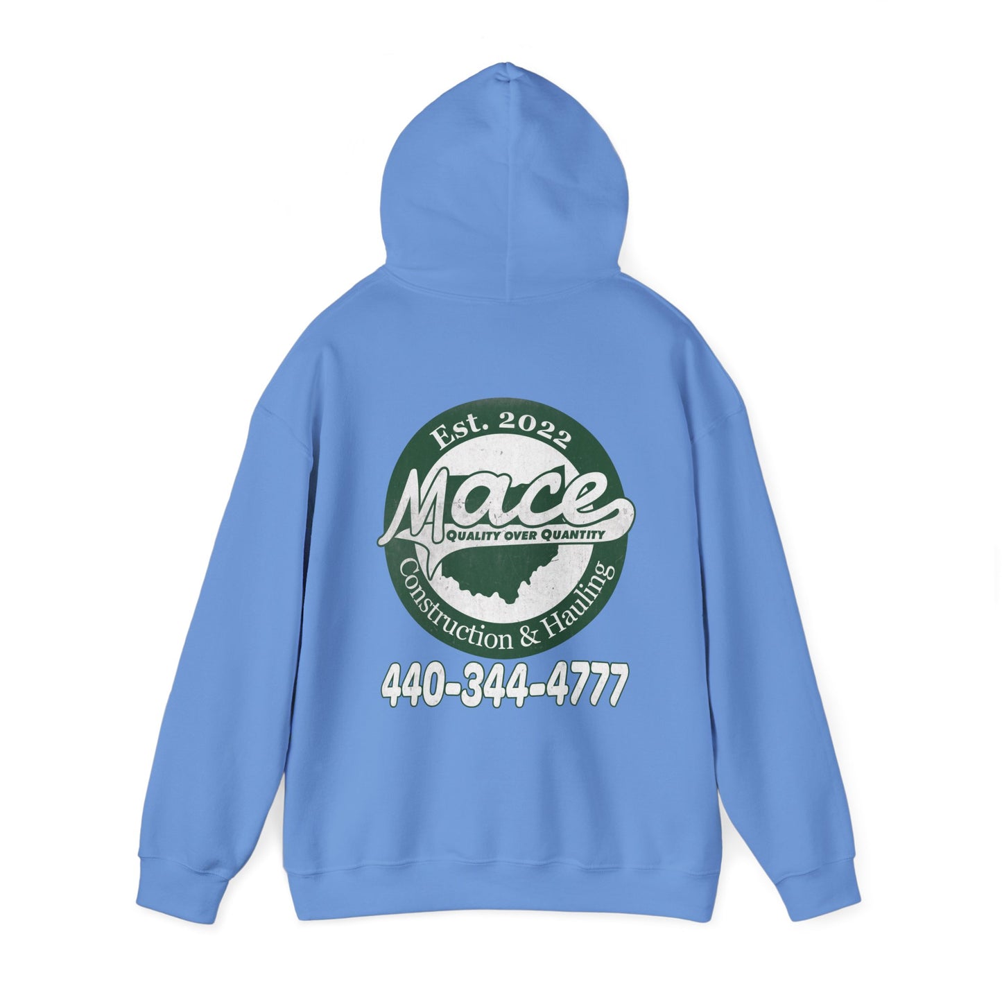 Mace Construction & Hauling - Unisex Heavy Blend™ Hooded Sweatshirt - OCDandApparel