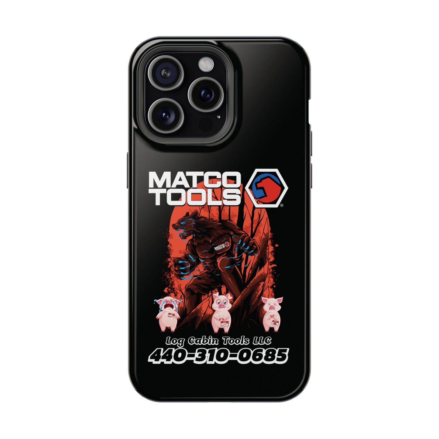 Iphone - MagSafe Tough Cases - Log Cabin Tools - OCDandApparel
