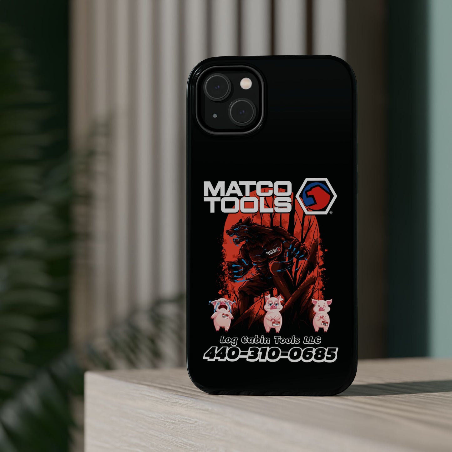 Iphone - MagSafe Tough Cases - Log Cabin Tools - OCDandApparel