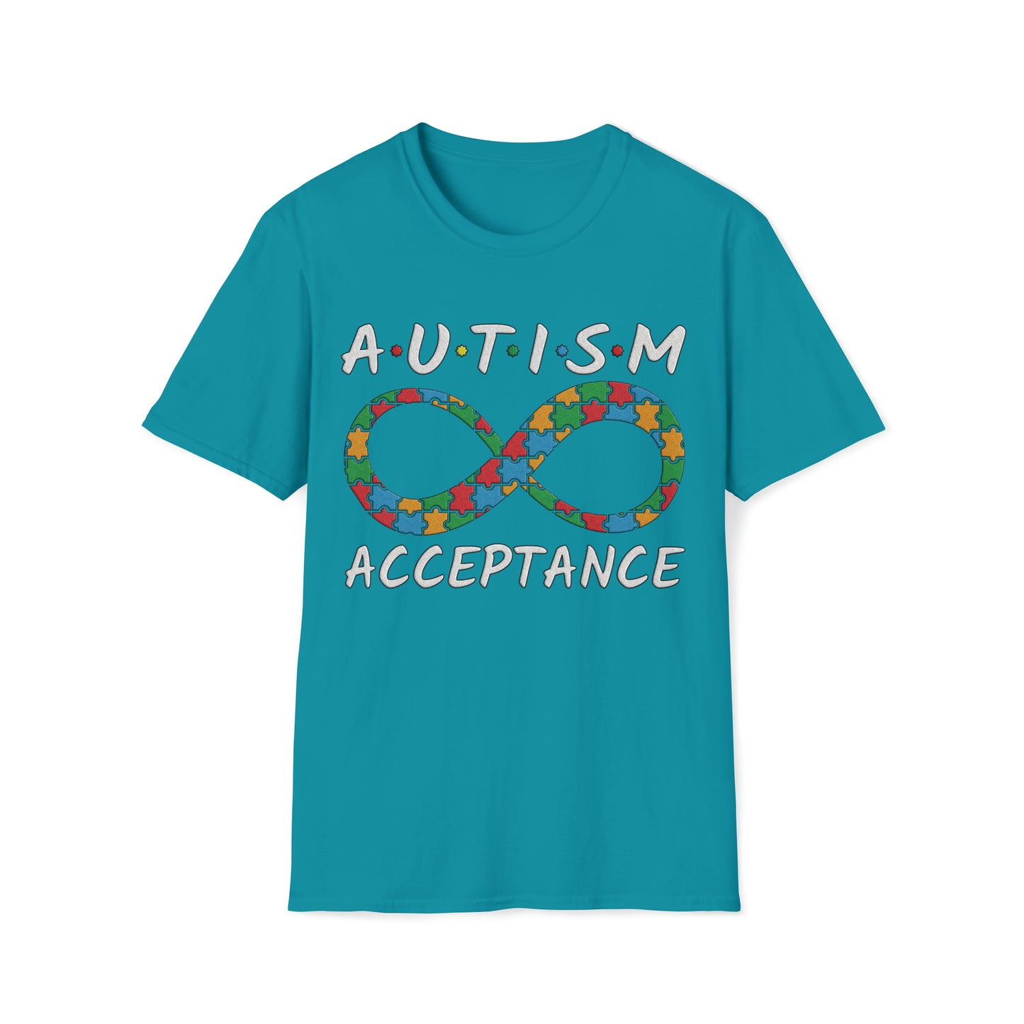 AUTISM ACCEPTANCE - Unisex Softstyle T-Shirt - OCDandApparel