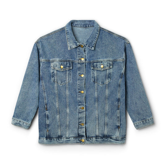 Here Comes the sun - Women's Denim Jacket - OCDandApparel