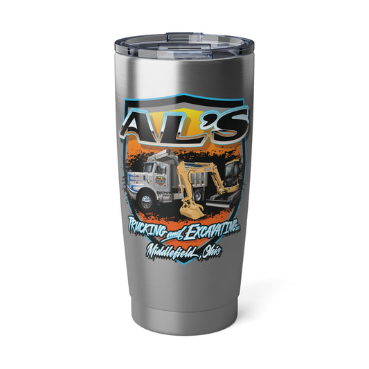 Al's Trucking And Excavating - Vagabond 20oz Tumbler - Ohio Custom Designs & Apparel LLC