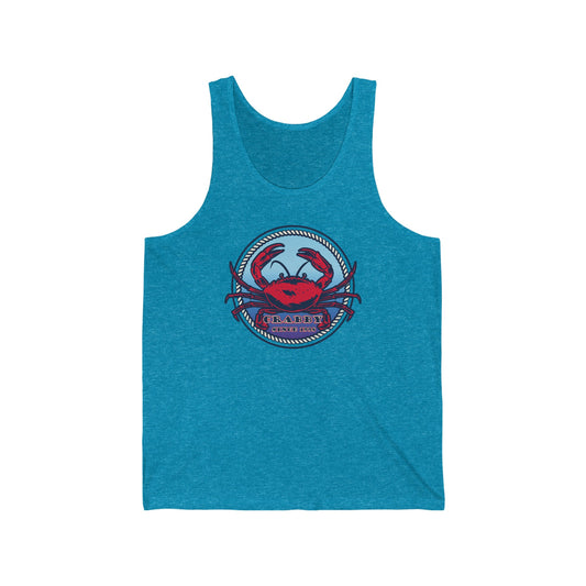 Crabby Crab - Unisex Jersey Tank - Ohio Custom Designs & Apparel LLC