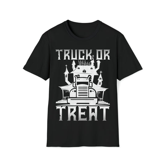 Truck or Treat - Unisex Softstyle T-Shirt - Ohio Custom Designs & Apparel LLC