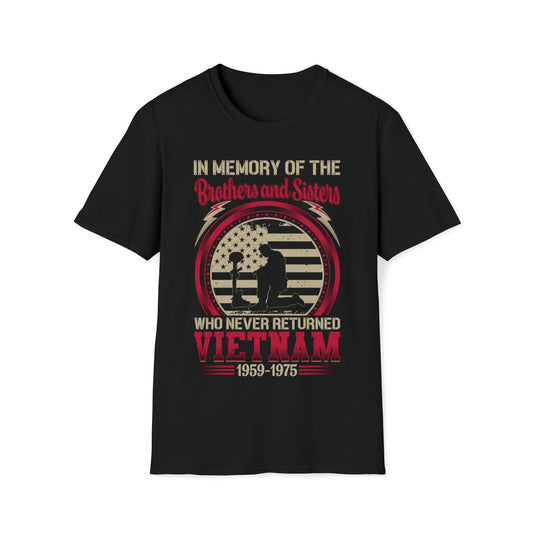 Vietnam Brother and Sisters - Unisex Softstyle T-Shirt - Ohio Custom Designs & Apparel LLC