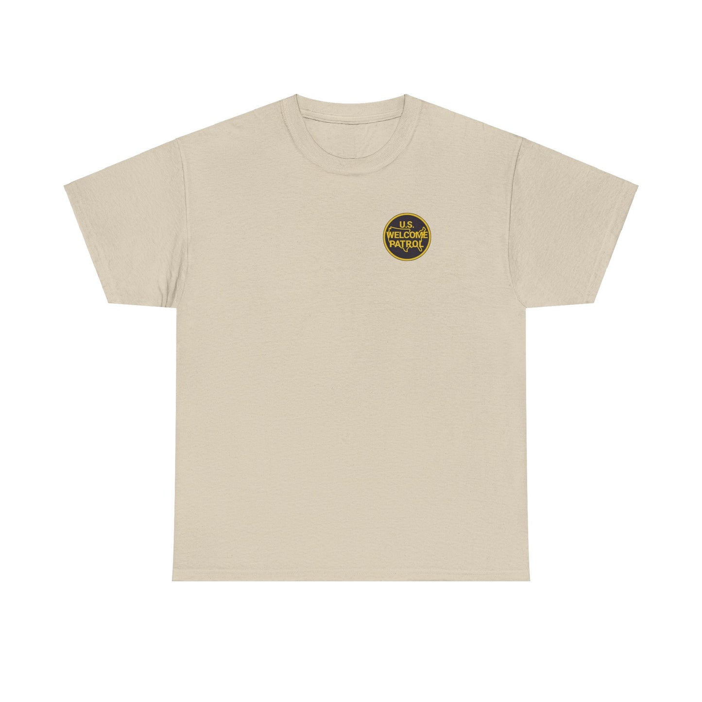 US Welcome Patrol Parody - Gildan Unisex Heavy Cotton Tee - OCDandApparel