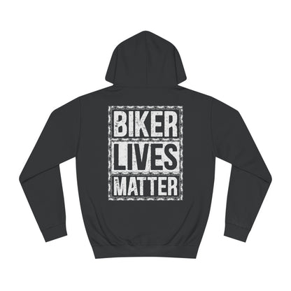 Biker Lives Matter - Unisex College Hoodie - OCDandApparel