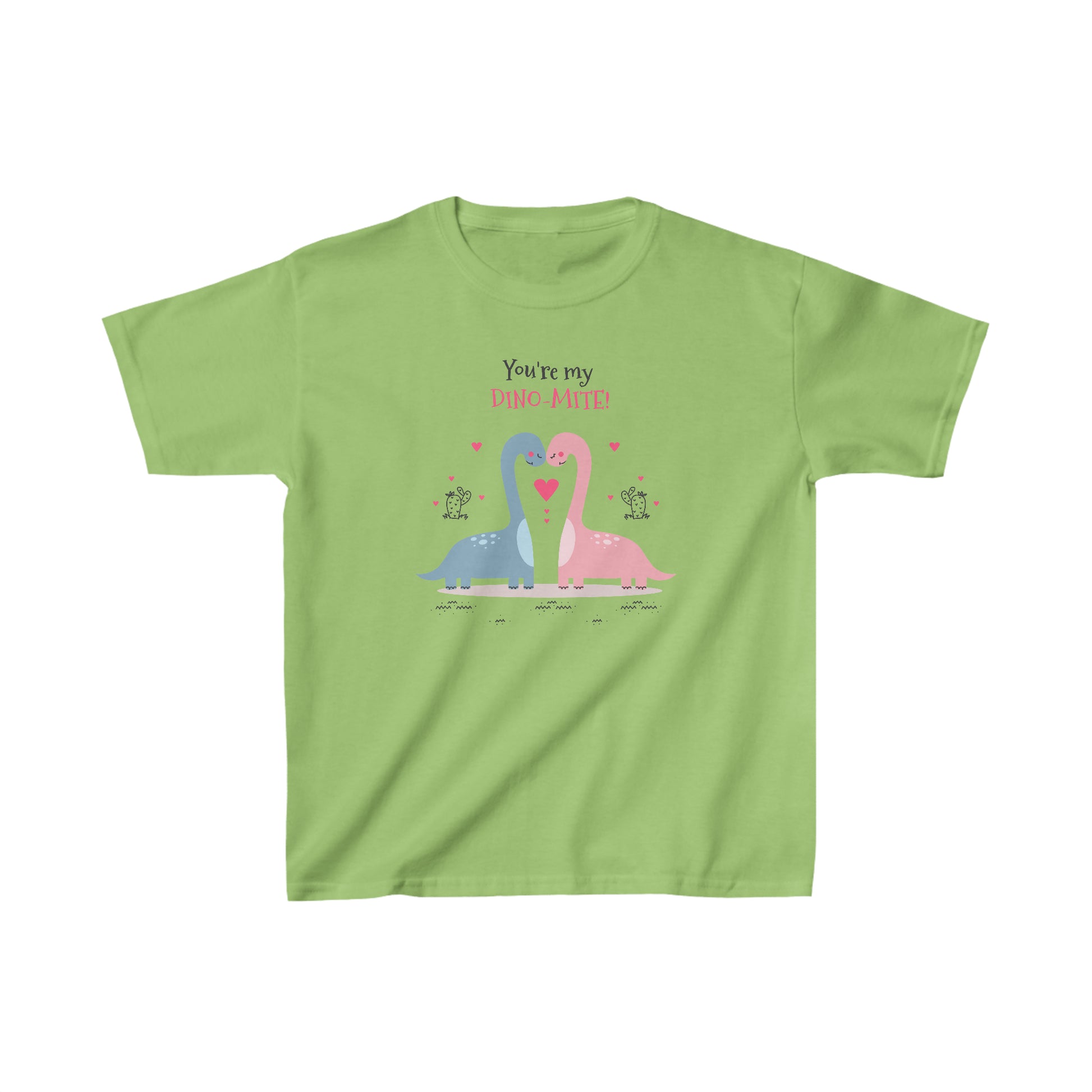 You're my Dino-Mite! - Kids Heavy Cotton™ Tee - OCDandApparel