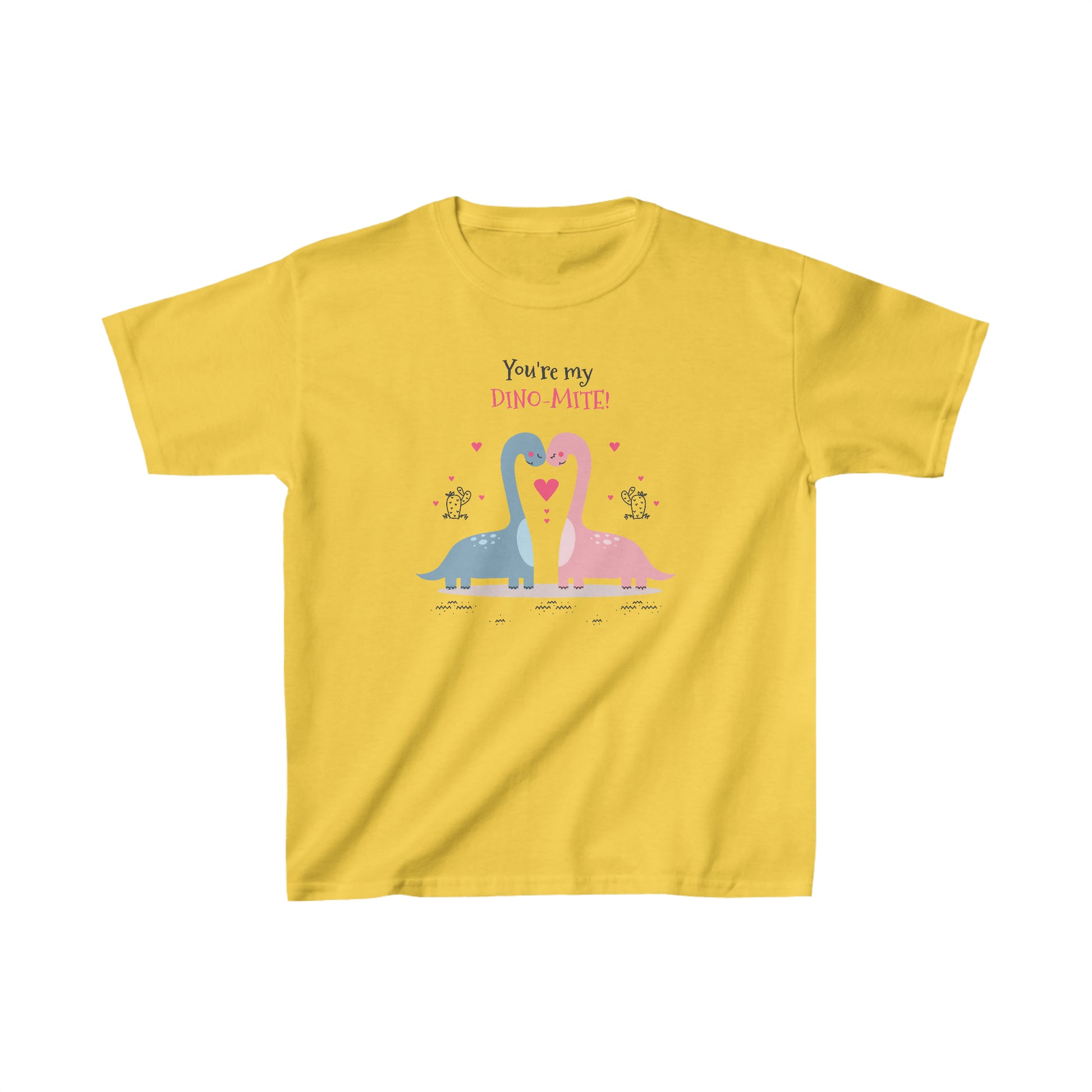 You're my Dino-Mite! - Kids Heavy Cotton™ Tee - OCDandApparel