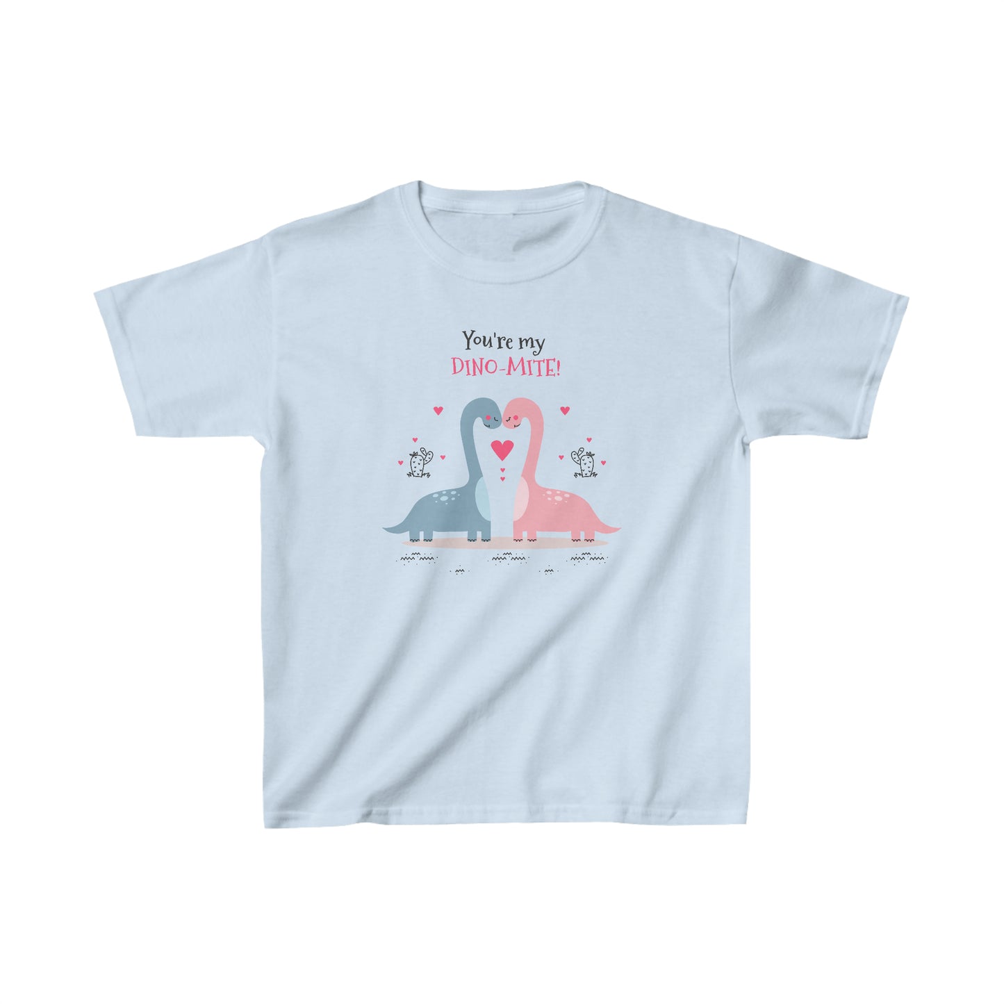 You're my Dino-Mite! - Kids Heavy Cotton™ Tee - OCDandApparel