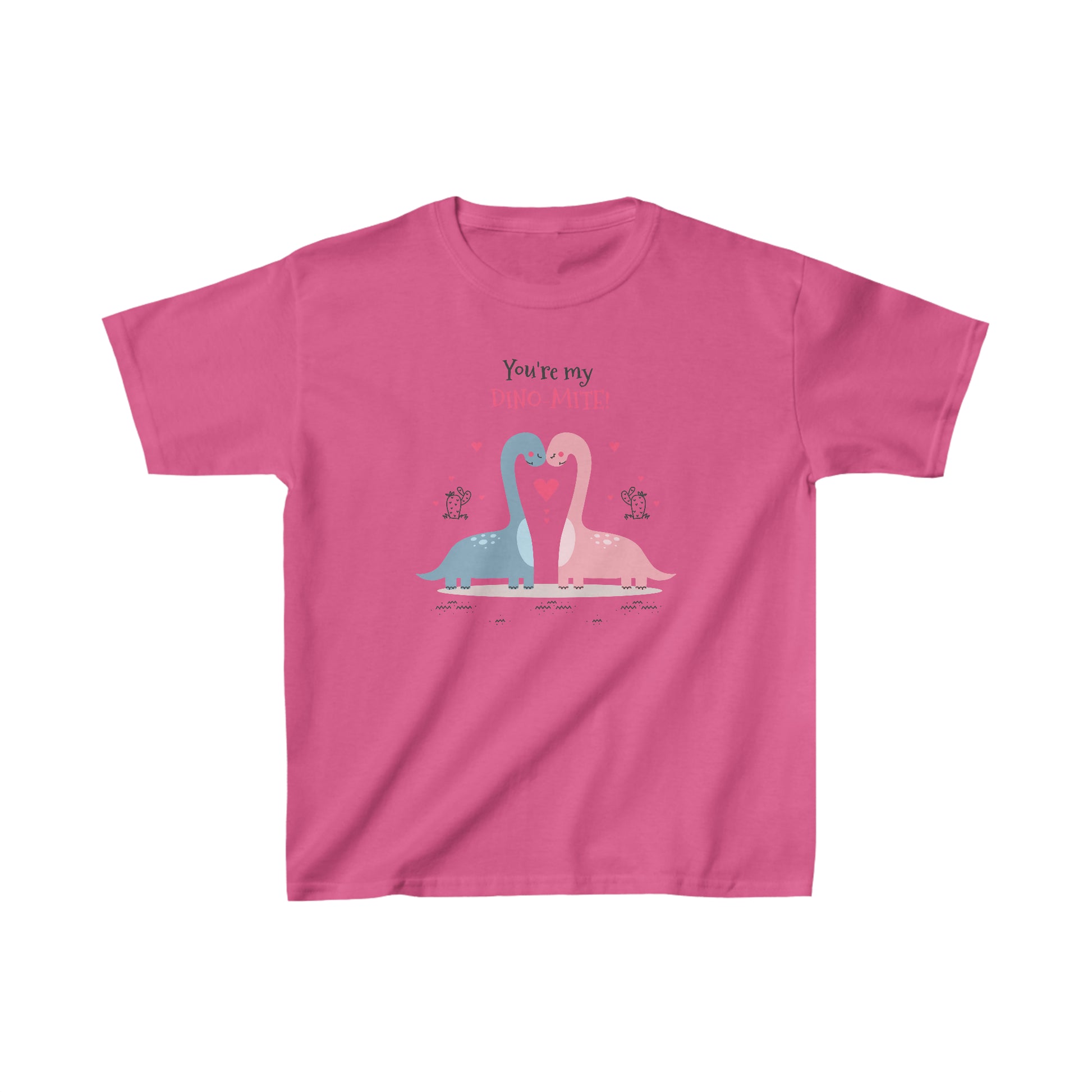 You're my Dino-Mite! - Kids Heavy Cotton™ Tee - OCDandApparel