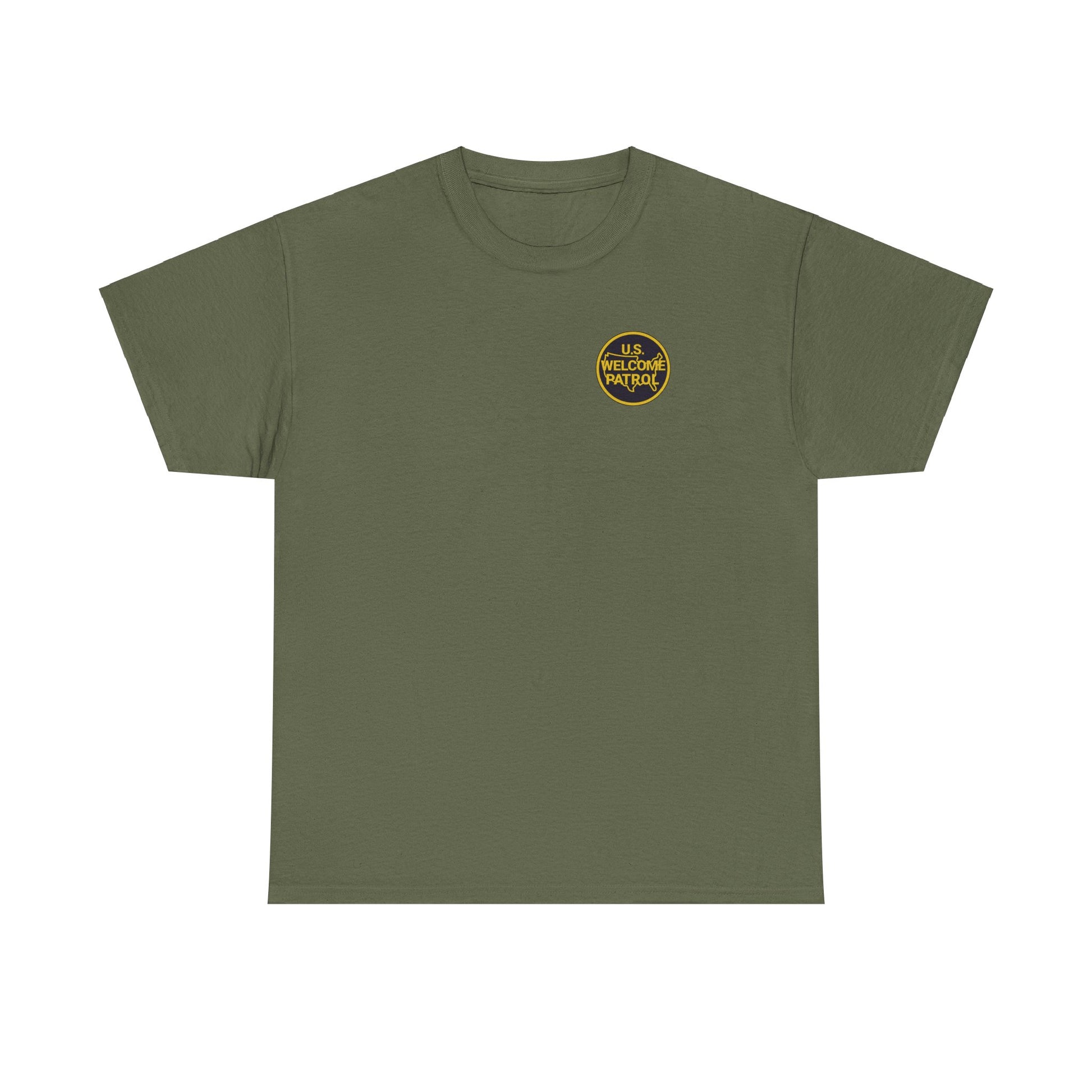 US Welcome Patrol Parody - Gildan Unisex Heavy Cotton Tee - OCDandApparel