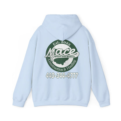 Mace Construction & Hauling - Unisex Heavy Blend™ Hooded Sweatshirt - OCDandApparel