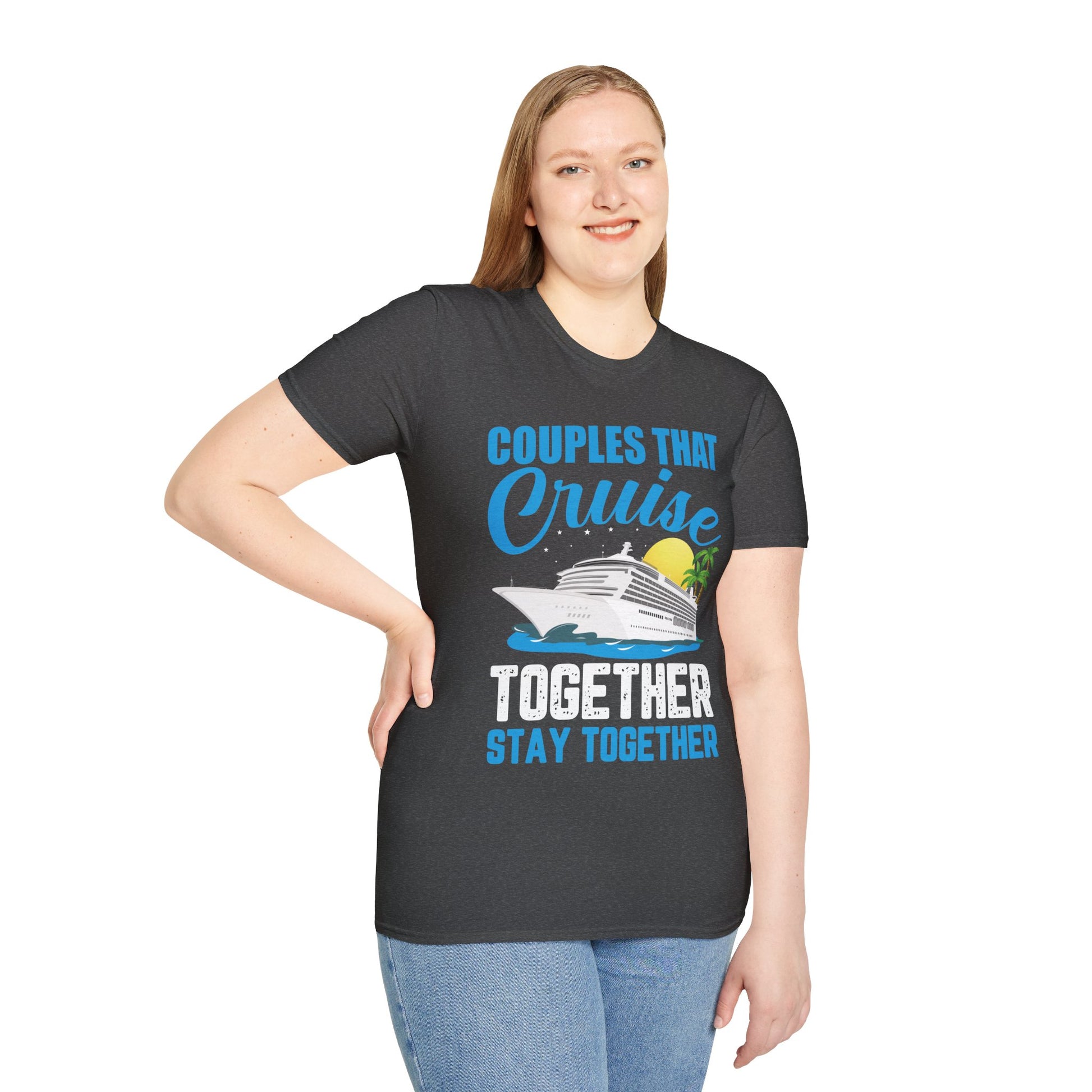 Couples That Cruise - Unisex Softstyle T-Shirt - OCDandApparel