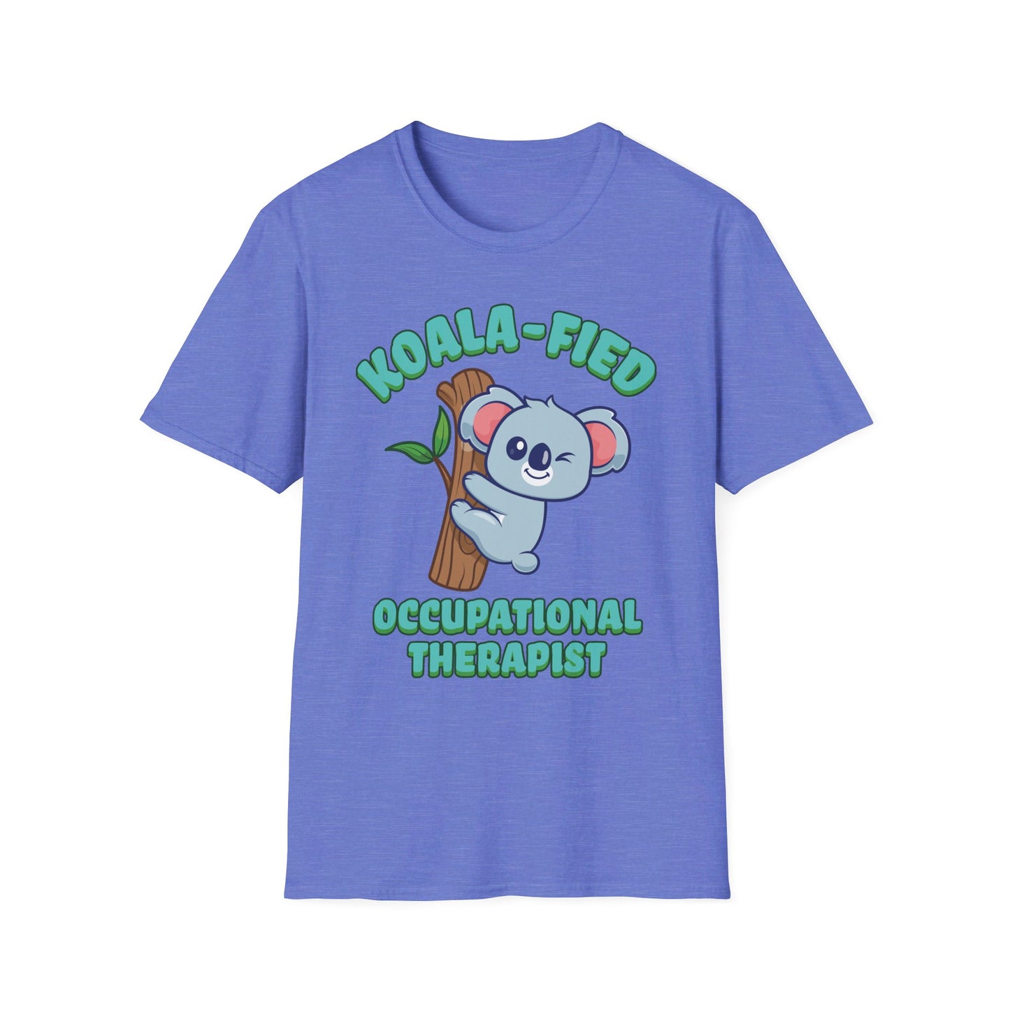 Koala-Fied Occupational Therapist - Unisex Softstyle T-Shirt - OCDandApparel