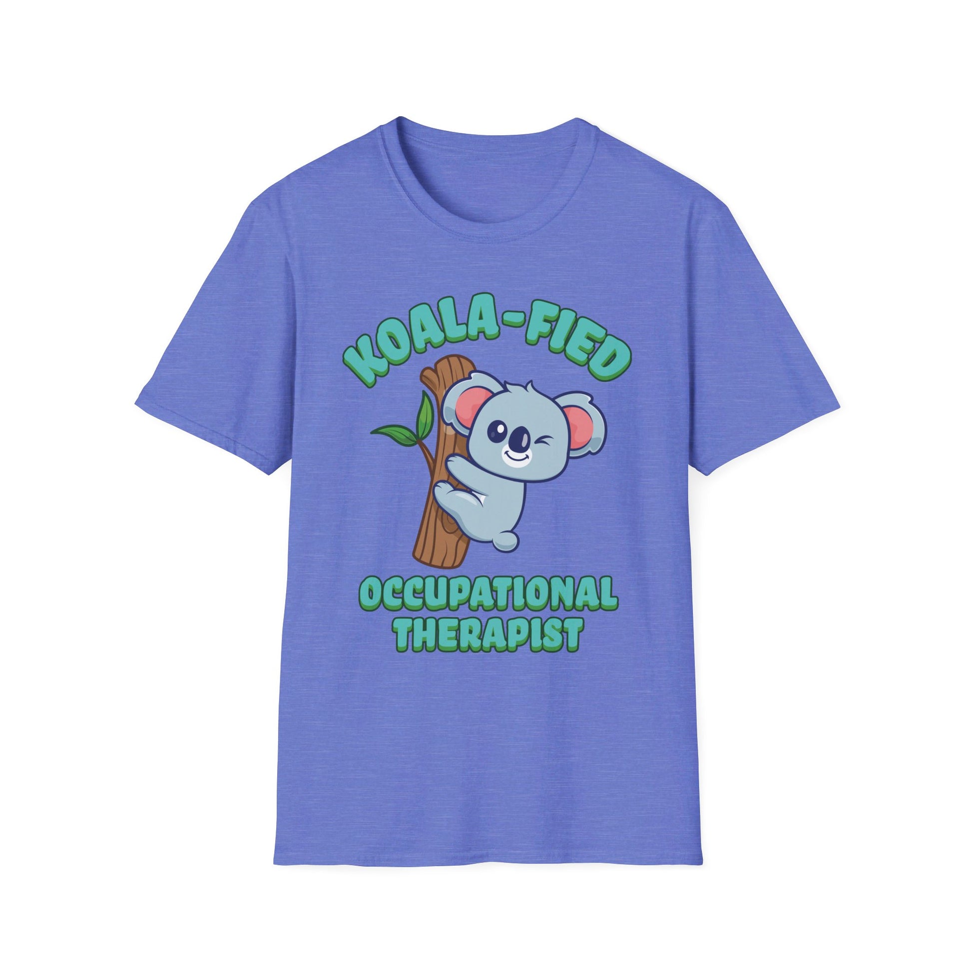 Koala-Fied Occupational Therapist - Unisex Softstyle T-Shirt - OCDandApparel
