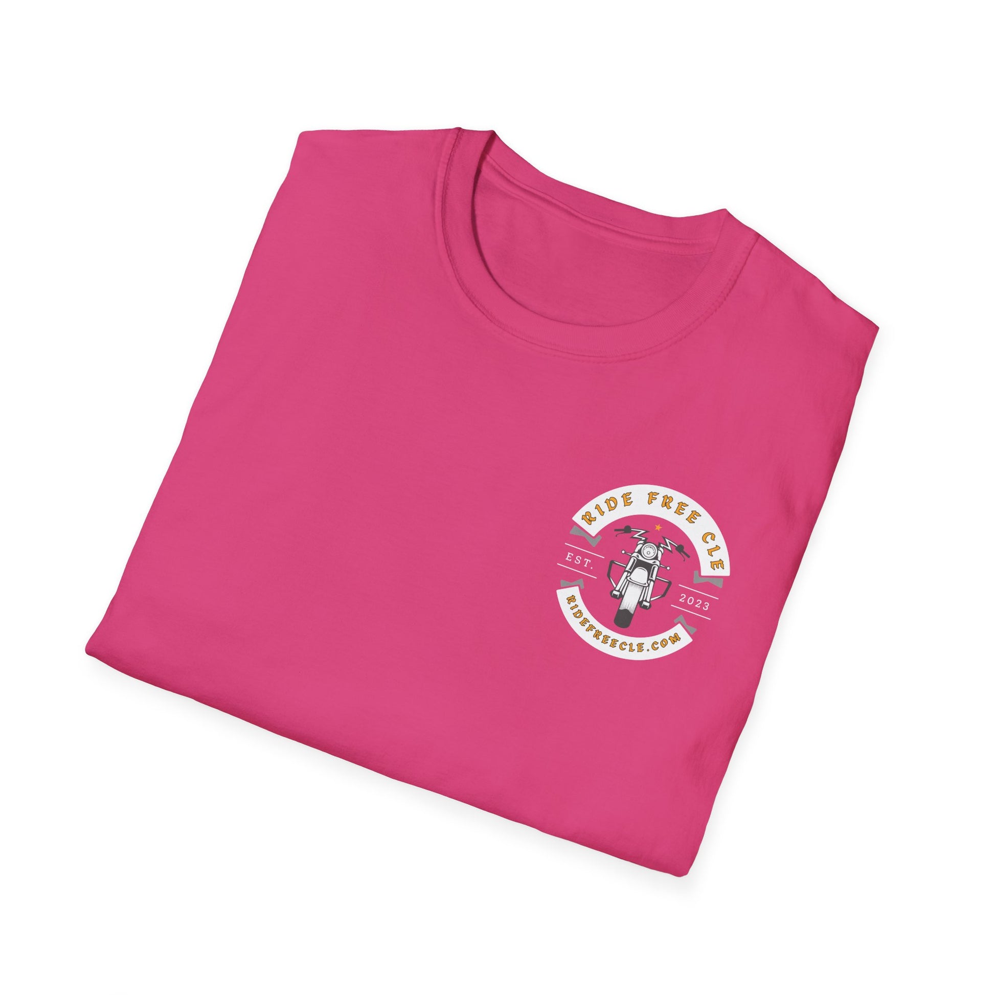 Ride Free CLE - Unisex Softstyle T-Shirt - OCDandApparel