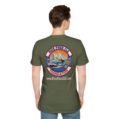 Ride Free CLE - Unisex Softstyle T-Shirt - OCDandApparel
