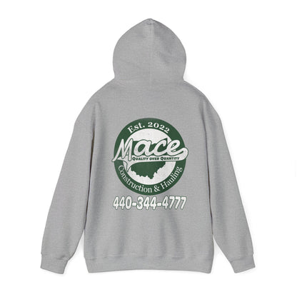 Mace Construction & Hauling - Unisex Heavy Blend™ Hooded Sweatshirt - OCDandApparel