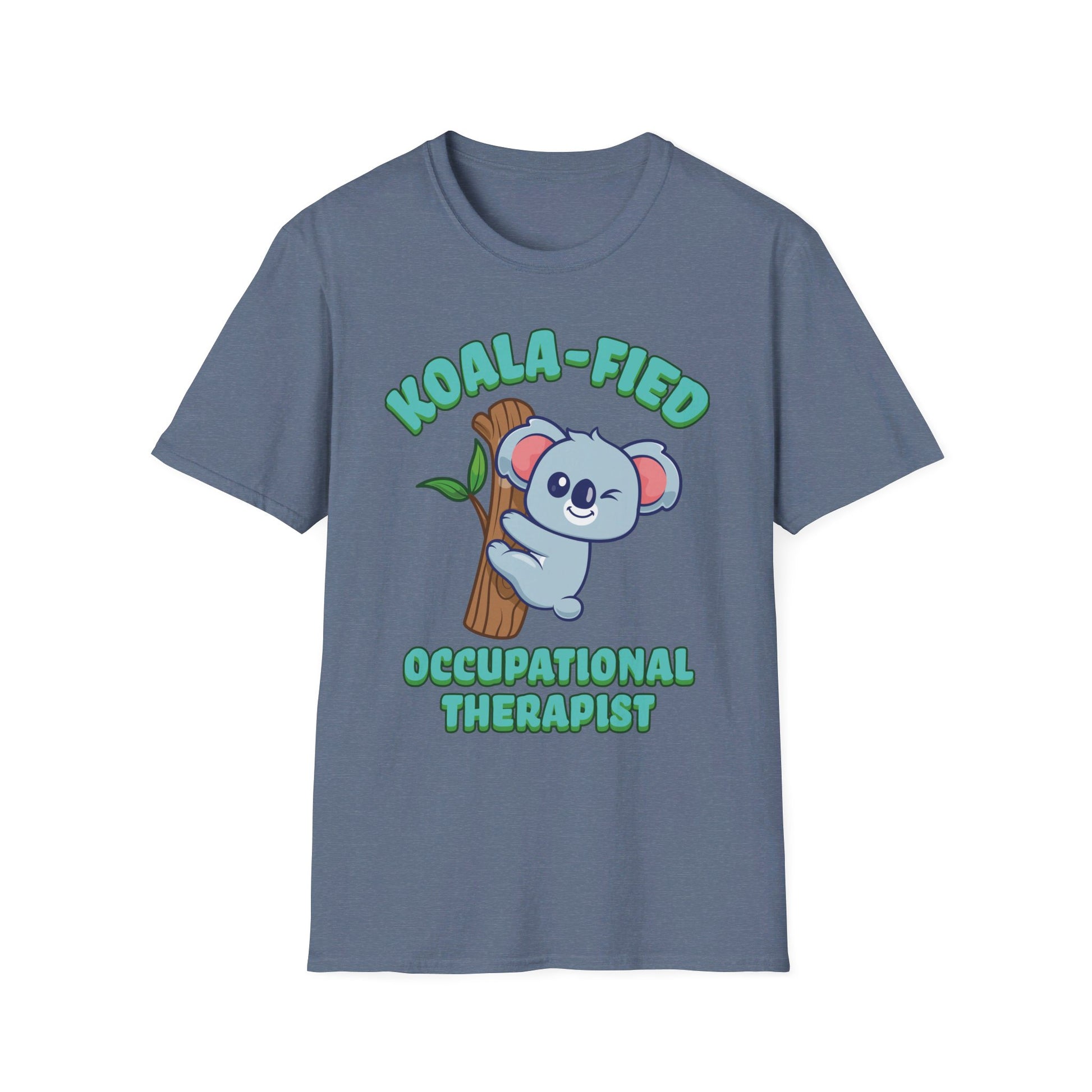 Koala-Fied Occupational Therapist - Unisex Softstyle T-Shirt - OCDandApparel