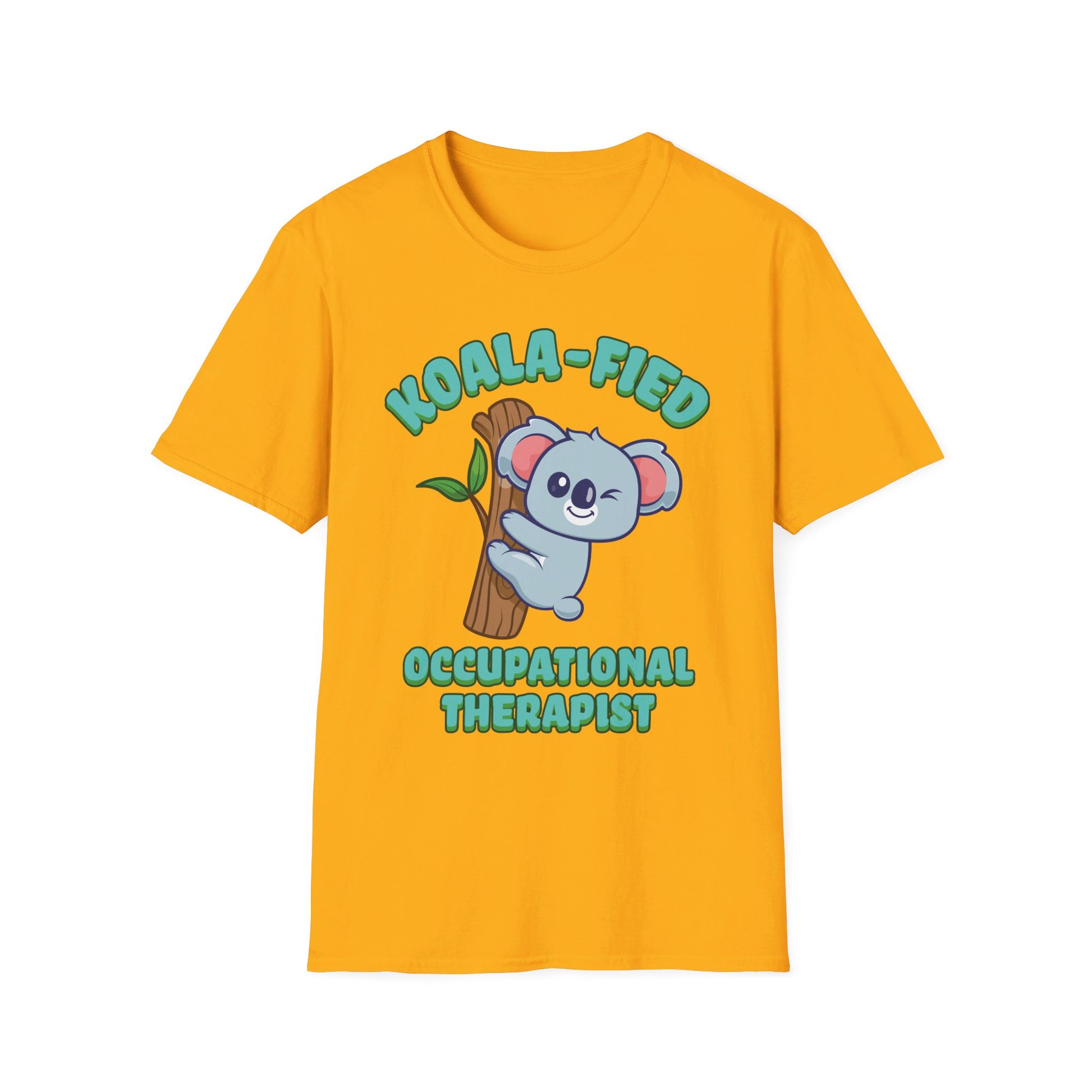 Koala-Fied Occupational Therapist - Unisex Softstyle T-Shirt - OCDandApparel