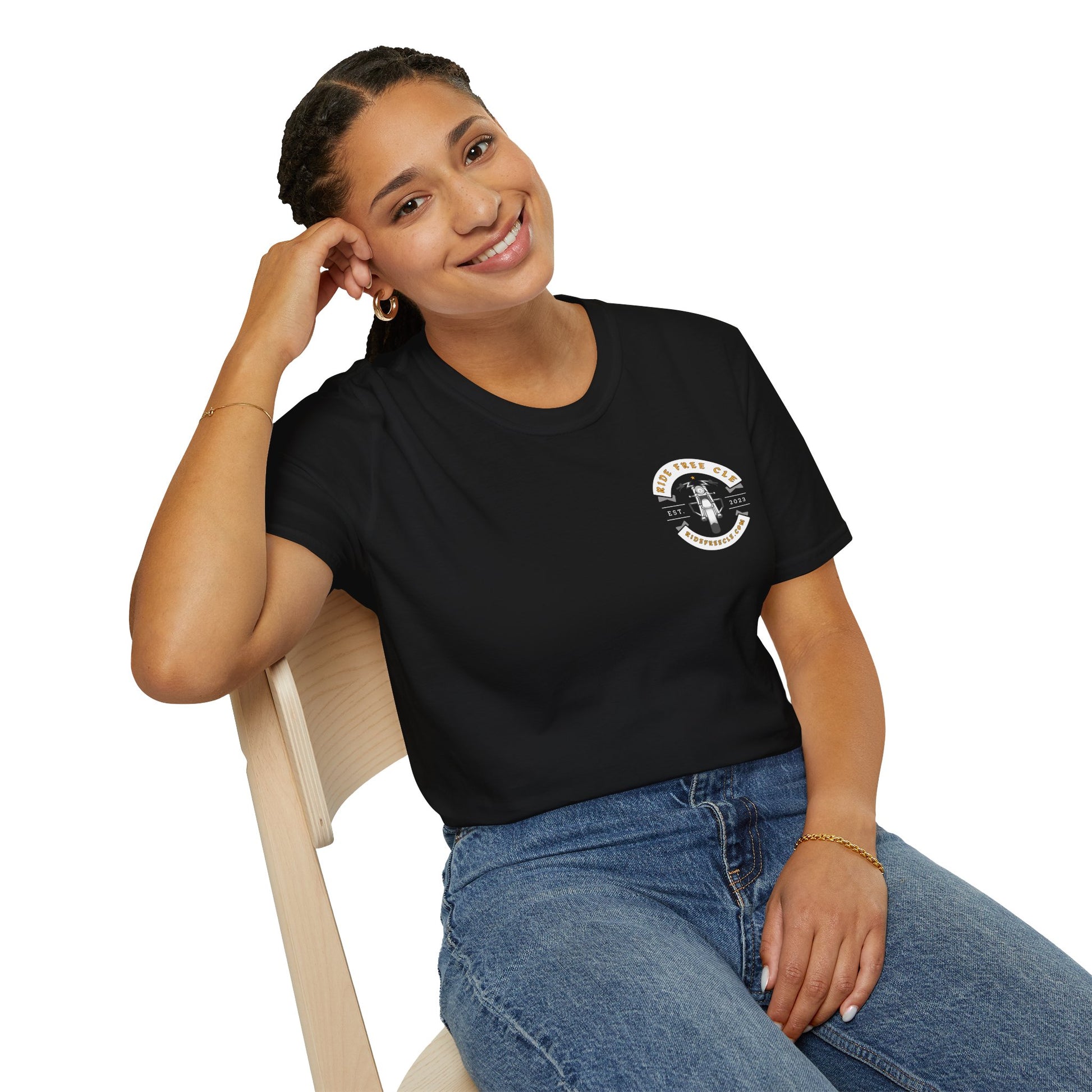 Ride Free CLE - Unisex Softstyle T-Shirt - OCDandApparel